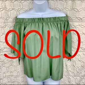 Francesca’s Miami Off-the-shoulder Top